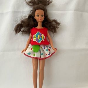 Vintage 1989 Cool Tops Courtney Doll Barbie Skipper BBF Friend
